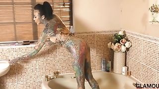 Becky Holt - Bathroom & Smoking With